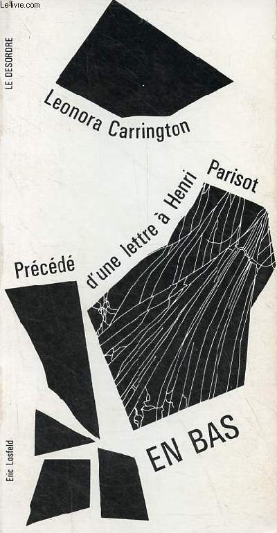 En Bas prcd d'une lettre  Henri Parisot - Collection le dsordre n20.