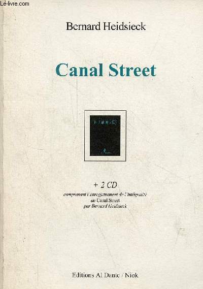 Canal Street - 2 cd inclus - Collection Niok.