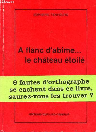 A flanc d'abme ... le chteau toil.