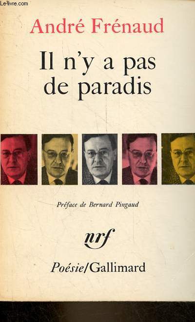 Il n'y a pas de paradis - Pomes (1943-1960) - Collection posie.