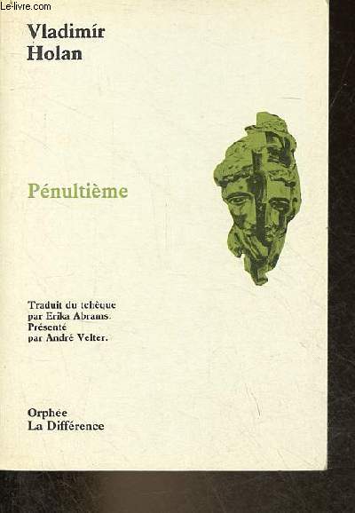 Pnultime - dition bilingue - Collection Orphe.