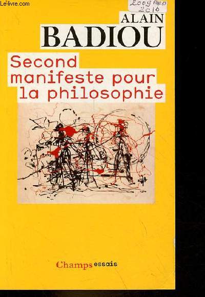 Second manifeste pour la philosophie - Collection champs essais n957.