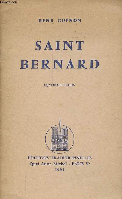 Saint Bernard - 4e dition.