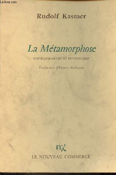 La Mtamorphose physiognomonie et physionomie.