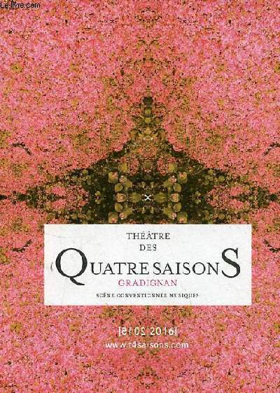 Thtre des Quatre saisons Gradignan scne conventionne musiques 2015-2016.