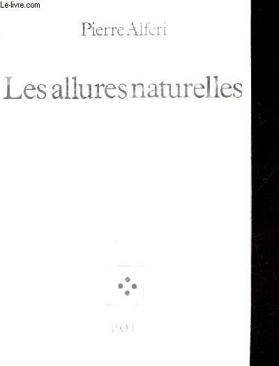 Les allures naturelles.