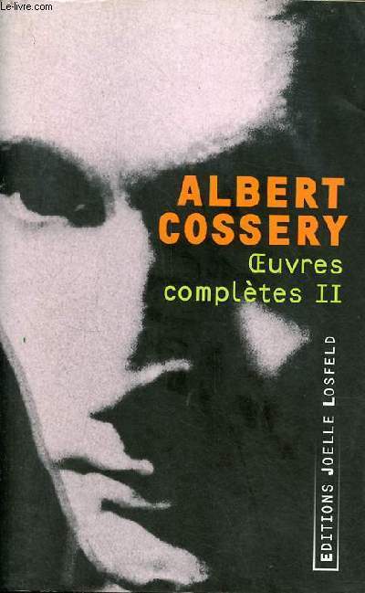 Oeuvres compltes - Volume 2.