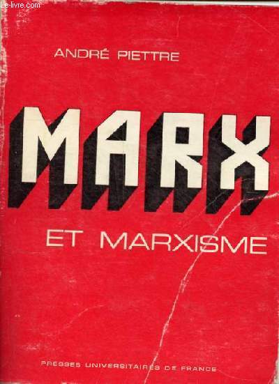 Marx et marxisme.