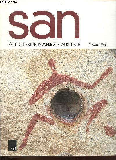 San art rupestre d'Afrique Australe.