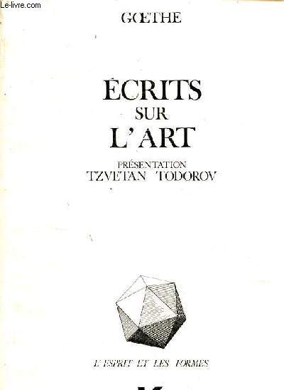 Ecrits sur l'art - Collection l'esprit et les formes.