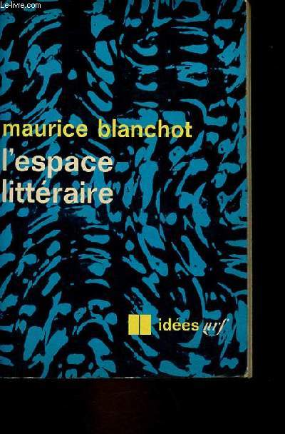 L'espace littraire - Collection ides n155.