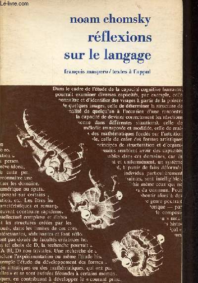 Rflexions sur le langage - Collection textes  l'appui.