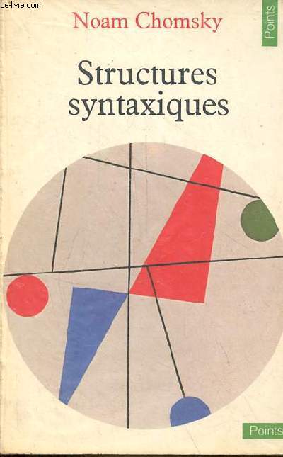 Structures syntaxiques - Collection Points sciences humaines n98.