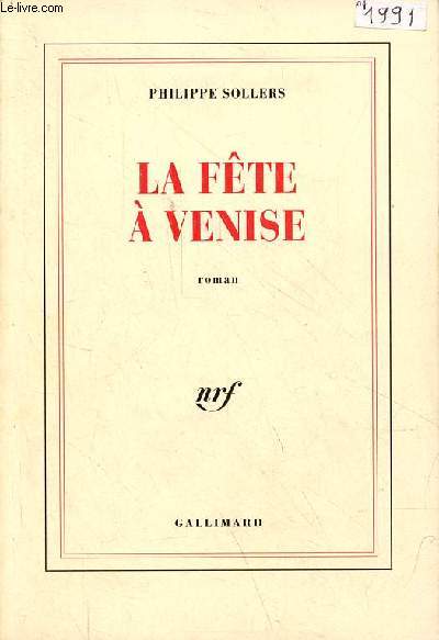 La fte  Venise - roman.