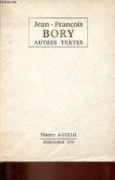 Autres textes - Collection 