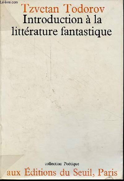 Introduction  la littrature fantastique - Collection Potique.