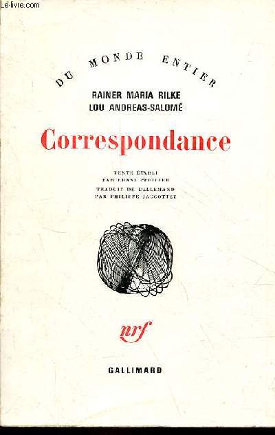 Correspondance - Collection 