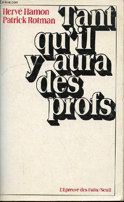 Tant qu'il y aura des profs - Collection 