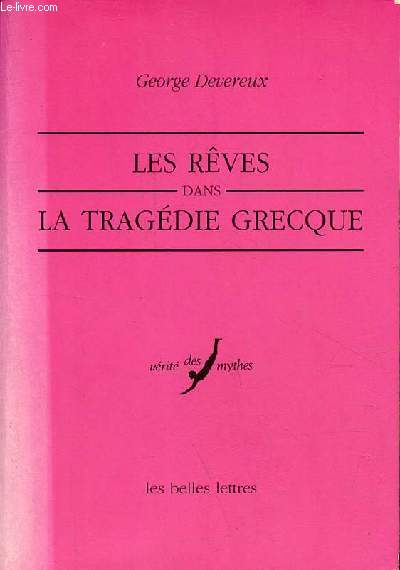 Les rves dans la tragdie grecque - Collection 