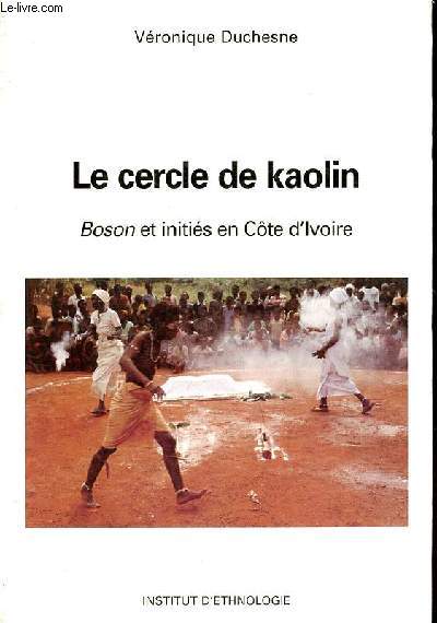 Le cercle de kaolin - Boson et initis en terre anyi Cte d'Ivoire.