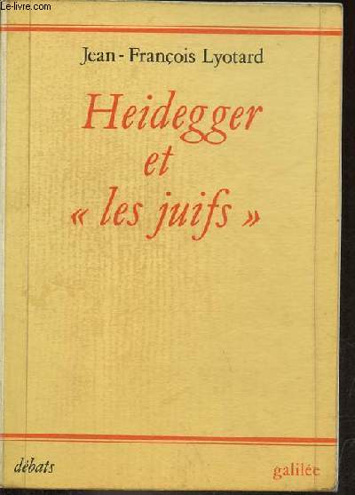 Heidegger et les juifs - Collection 