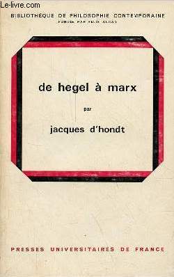 De Hegel  Marx - Collection 