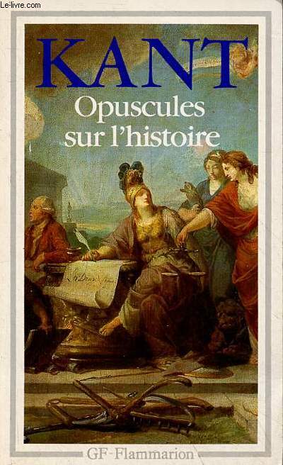 Opuscules sur l'histoire - Collection GF n522.