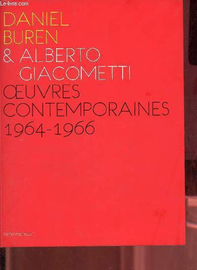 Oeuvres contemporaines 1964-1966.