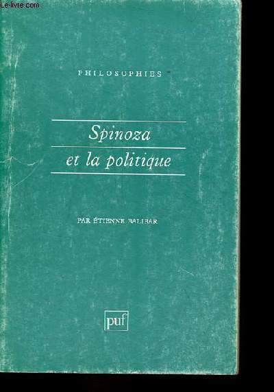 Spinoza et la politique - Collection 