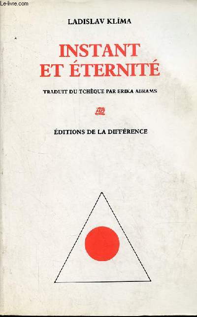 Instant et ternit - Intermde philosophique - Collection 