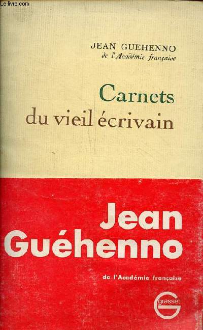 Carnets du vieil crivain.