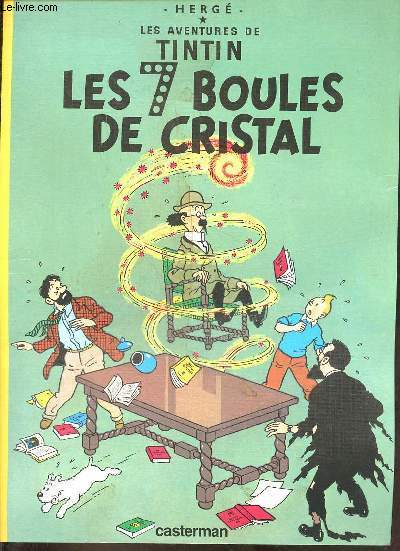 Les aventures de Tintin - Les 7 boules de cristal.