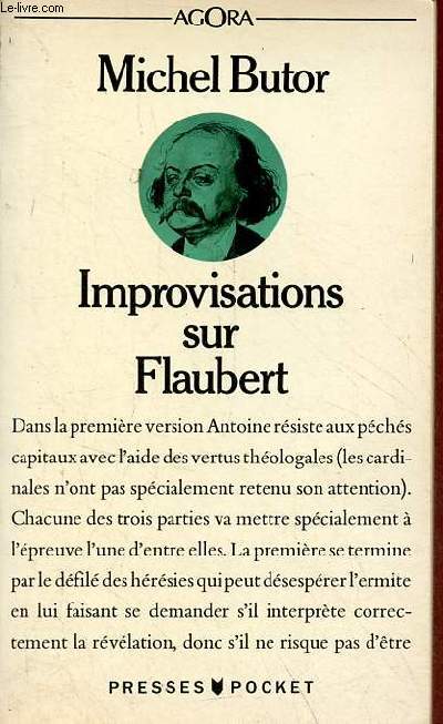 Improvisations sur Flaubert suivi de Michel Butor  Mayence - Collection 