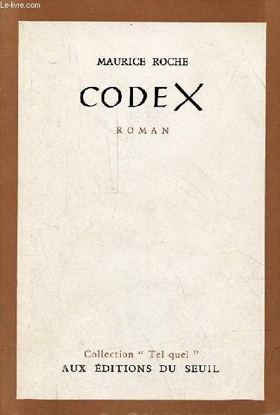 Codex - roman - Collection 