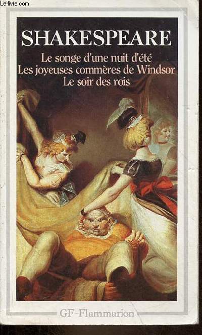 Le songe d'une nuit d't - Les joyeuses commres de Windsor - Le soir des rois - Collection GF n96.