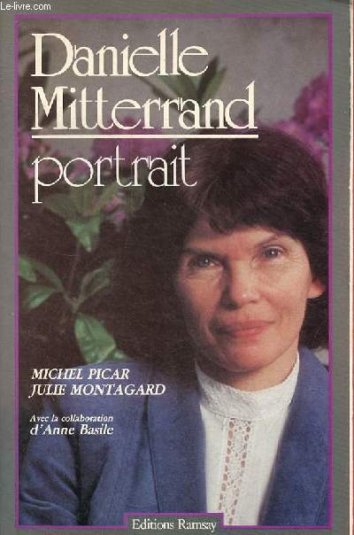 Danielle Mitterrand portrait.