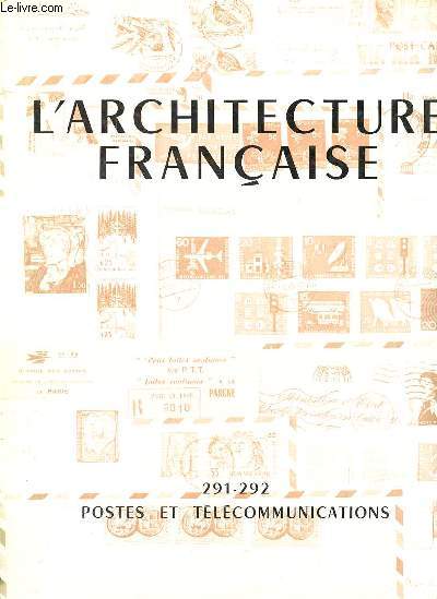 L'Architecture Franaise n291-292 novembre-dcembre 1966 27e anne - Postes et tlcommunications.