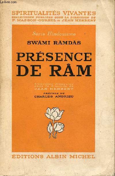 Prsence de Rm - Collection spiritualits vivantes srie hindouisme.