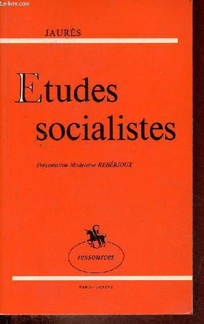 Etudes socialistes - Collection 
