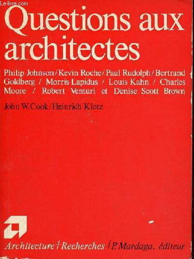 Questions aux architectes - Collection 