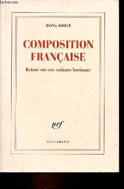 Composition franaise - Retour sur une enfance bretonne.
