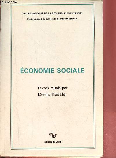 Economie sociale.
