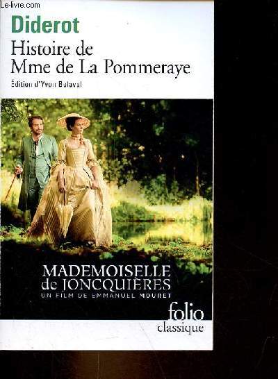 Histoire de Mme de La Pommeraye - Collection folio classique n6556.