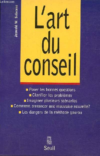 L'art du conseil.