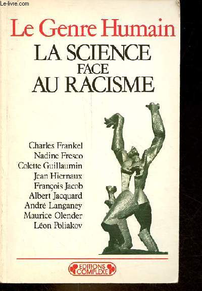 Le Genre Humain - La science face au racisme - Collection complexe poche n2.