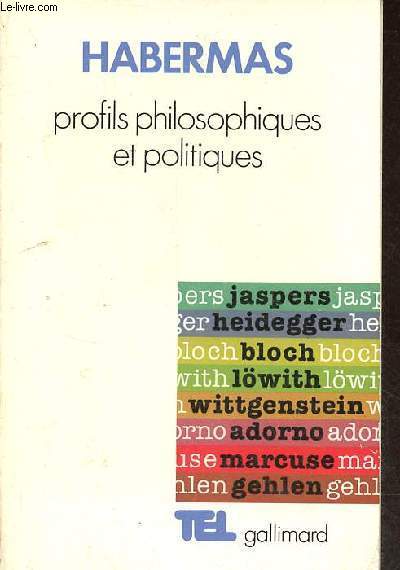Profils philosophiques et politiques - Collection 