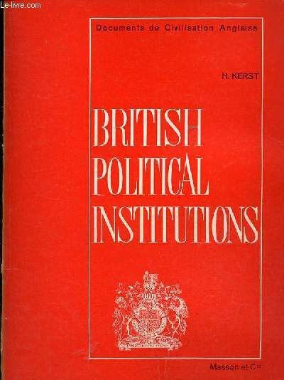 British political institutions.
