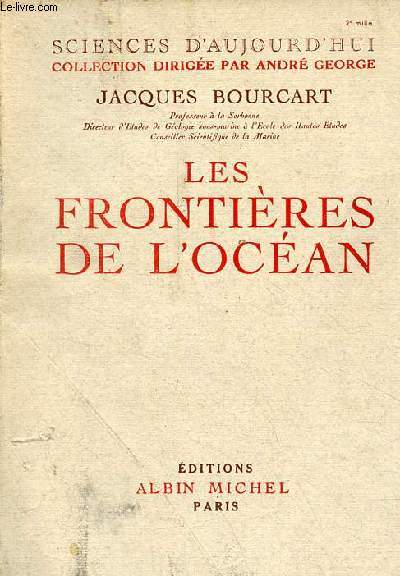 Les frontires de l'ocan - Collection sciences d'aujourd'hui.