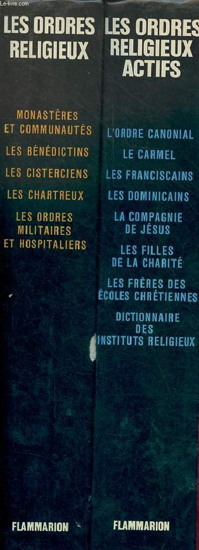 Les ordres religieux la vie et l'art - Tome 1 + Tome 2 (2 volumes).