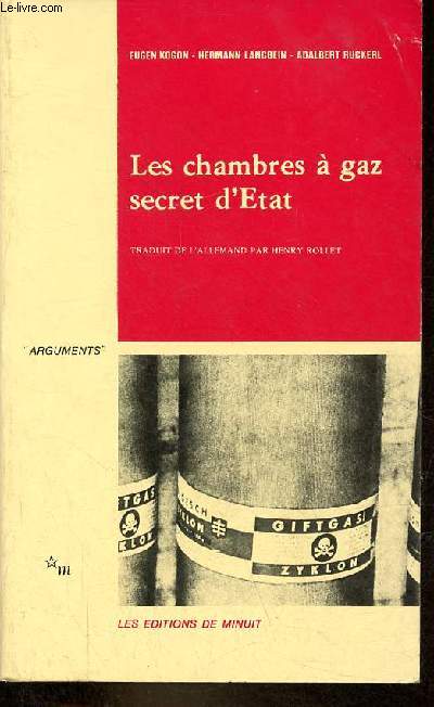 Les chambres  gaz secret d'Etat - Collection 